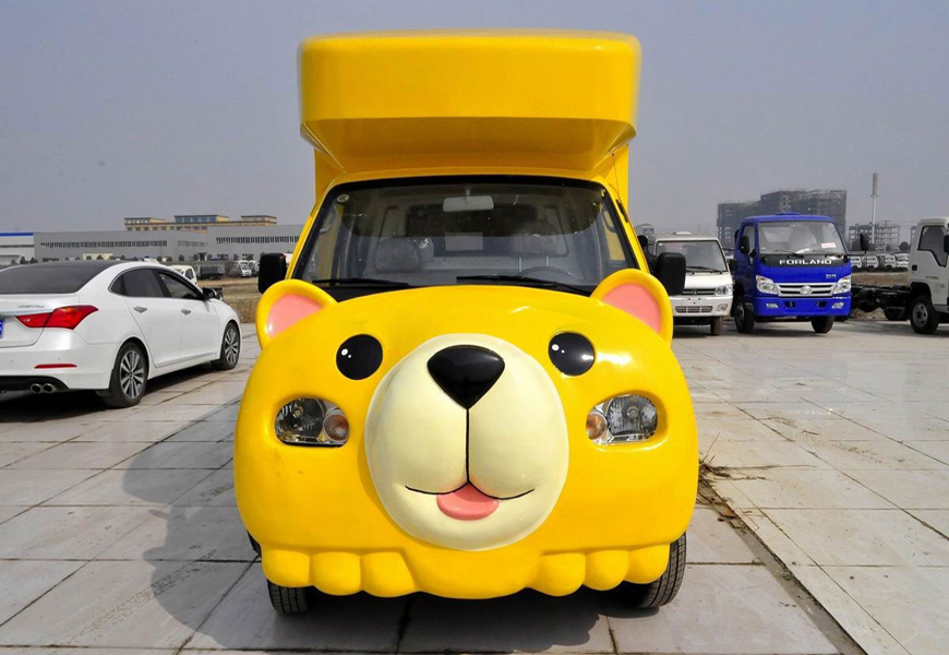 金杯國(guó)五卡通流動(dòng)售貨車